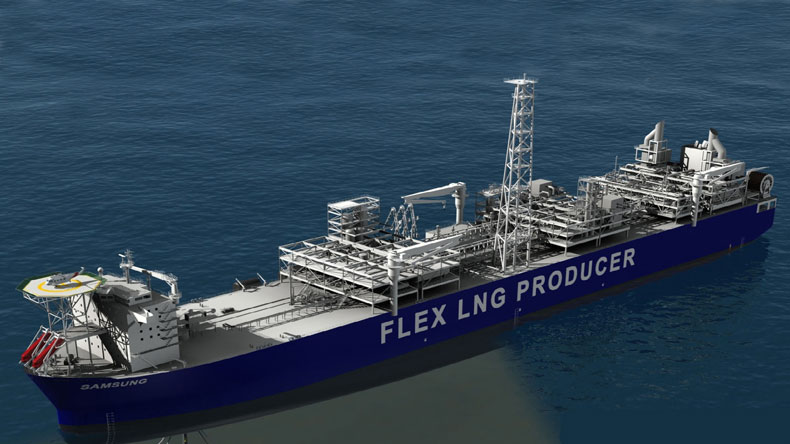 Computer image of Flex LNG newbuilding due later in 2018