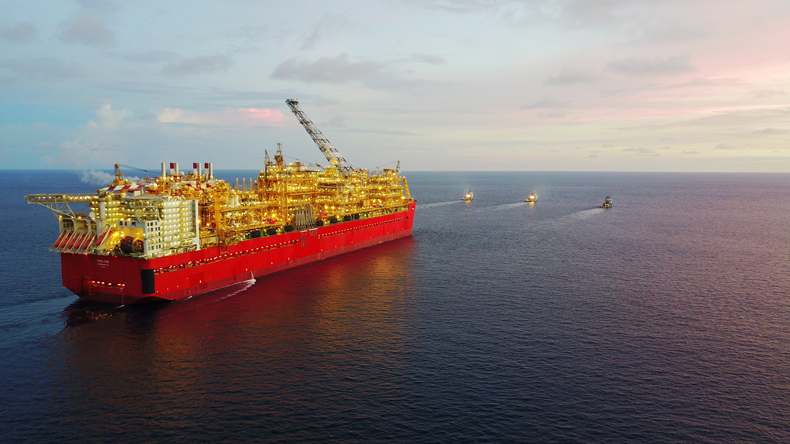 Prelude floating gas liquefaction and storage (FLNG) vessel