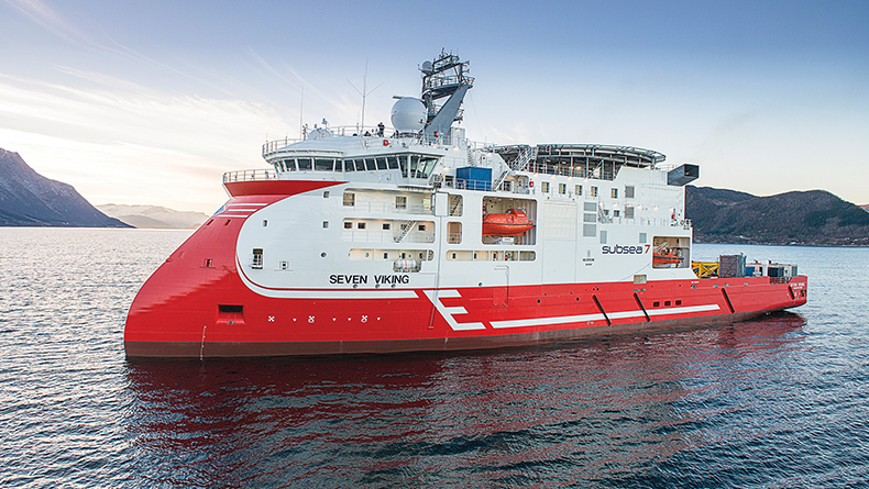 The subsea inspection, maintenance and repair vessel Seven Viking was refitted in 2019 with battery technology