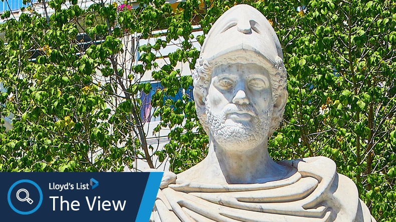 Pericles statue, Athens
