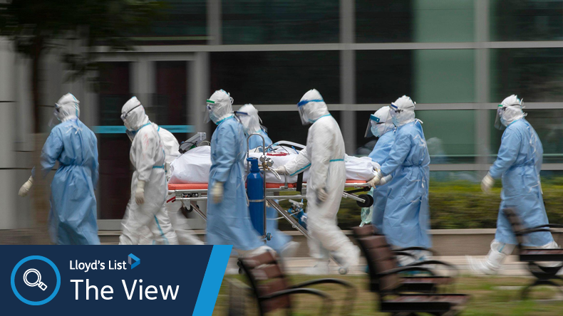 Early Covid-19 victim in Wuhan. Credit Xinhua / Alamy Stock Photo