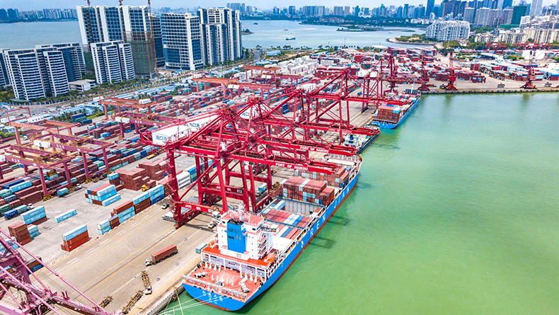 Haikou, China (Haikou Xiuying Port Container Terminal, Hainan)