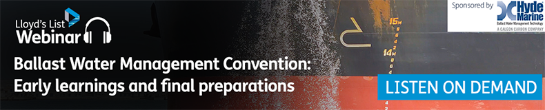 Ballast Water Management Convention webinar